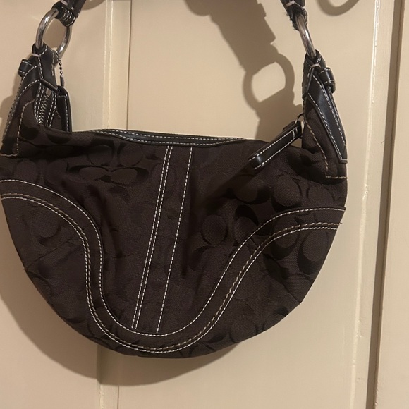 Coach Dark Brown Hobo bag - Picture 3 of 7